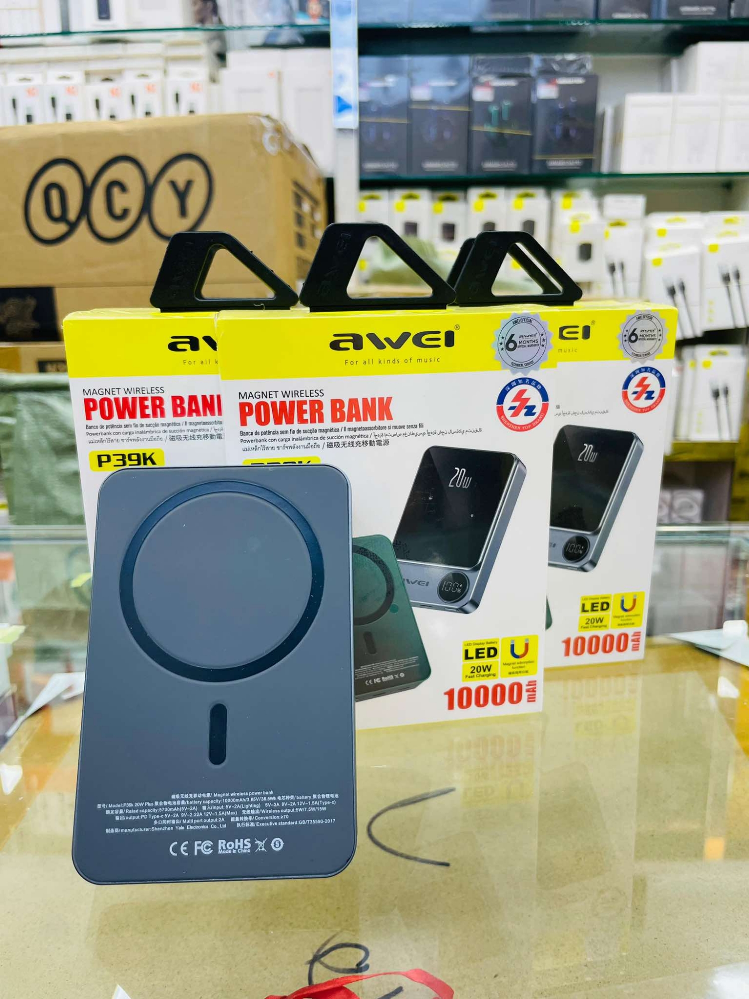 Picture of Awei P39K 10000mAH Magnetic Power Bank
