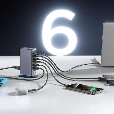 Picture of JOYROOM JR-TCM02 65W Gan Multi-port Power Station