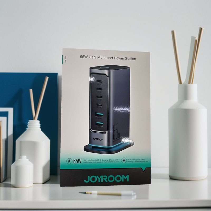 Picture of JOYROOM JR-TCM02 65W Gan Multi-port Power Station
