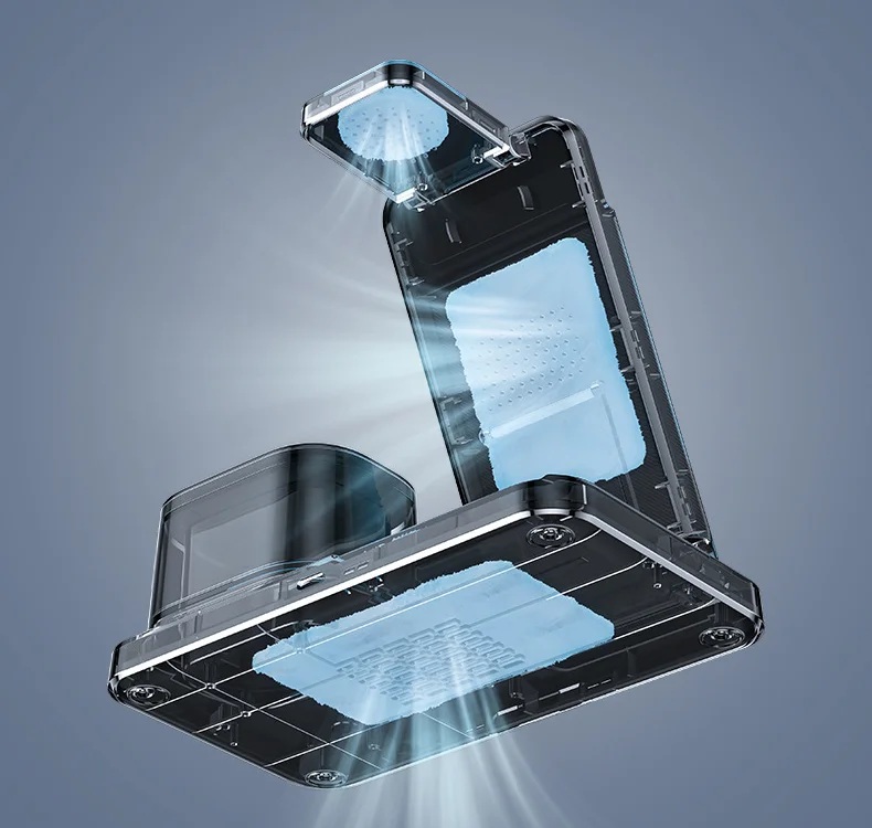 Picture of YESIDO DS22 Wireless Charging Station 20W with Night Light and Clock