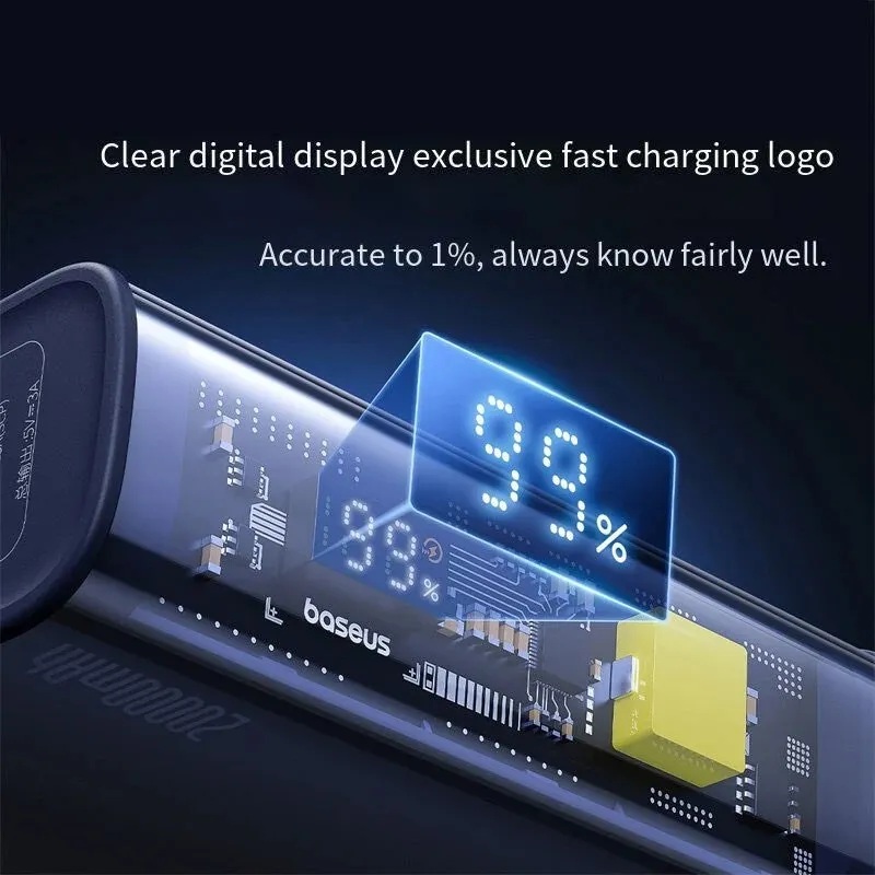 Picture of Baseus Explorer Series 22.5w Digital Display Power Bank 10000mAh