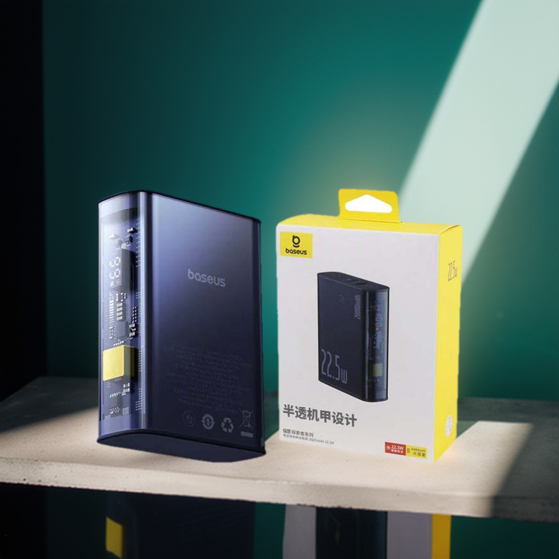 Picture of Baseus Explorer Series 22.5w Digital Display Power Bank 20000mAh