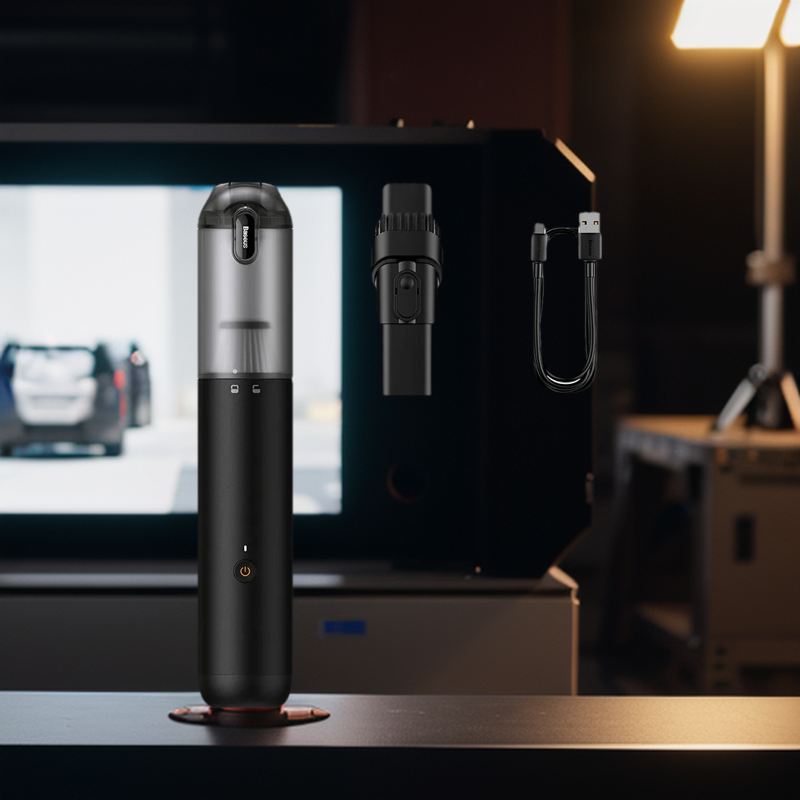 Picture of Baseus A3 Lite 12000Pa Car Vacuum Cleaner Airflow Pump Wireless Portable Car Cleaner Mini Vacuum Cleaner For Car Home Office