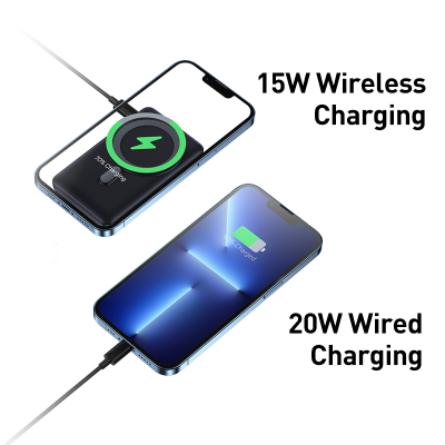 Picture of Baseus 20W Magnetic Wireless Charger Power Bank 10000mAh