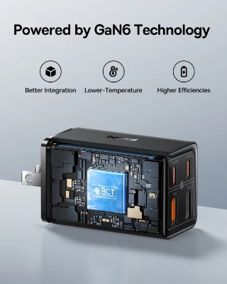 Picture of Baseus Charger GaN6 Pro 65W Fast Charge