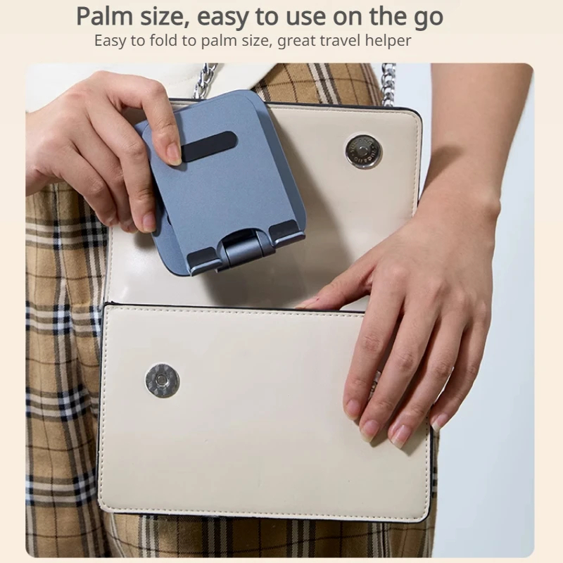 Picture of Baseus mobile phone holder aluminum alloy tablet holder adjustable folding laptop stand lifting for ipad iphone 13 12 samsung