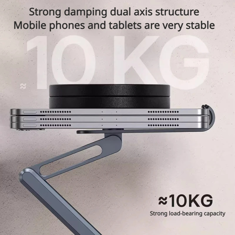 Picture of Baseus mobile phone holder aluminum alloy tablet holder adjustable folding laptop stand lifting for ipad iphone 13 12 samsung