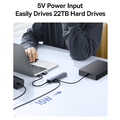 Picture of Baseus UltraJoy Series 4-Port HUB AIR Docking Station HUB