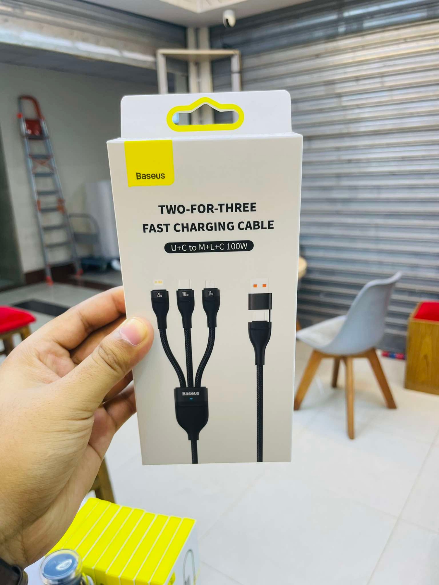 Picture of Baseus 100W Flash Series Two-for-three Fast Charging Data Cable