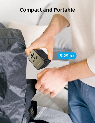 Picture of Momax UA9 1-World PD35W 5 Ports + AC Travel Adapter