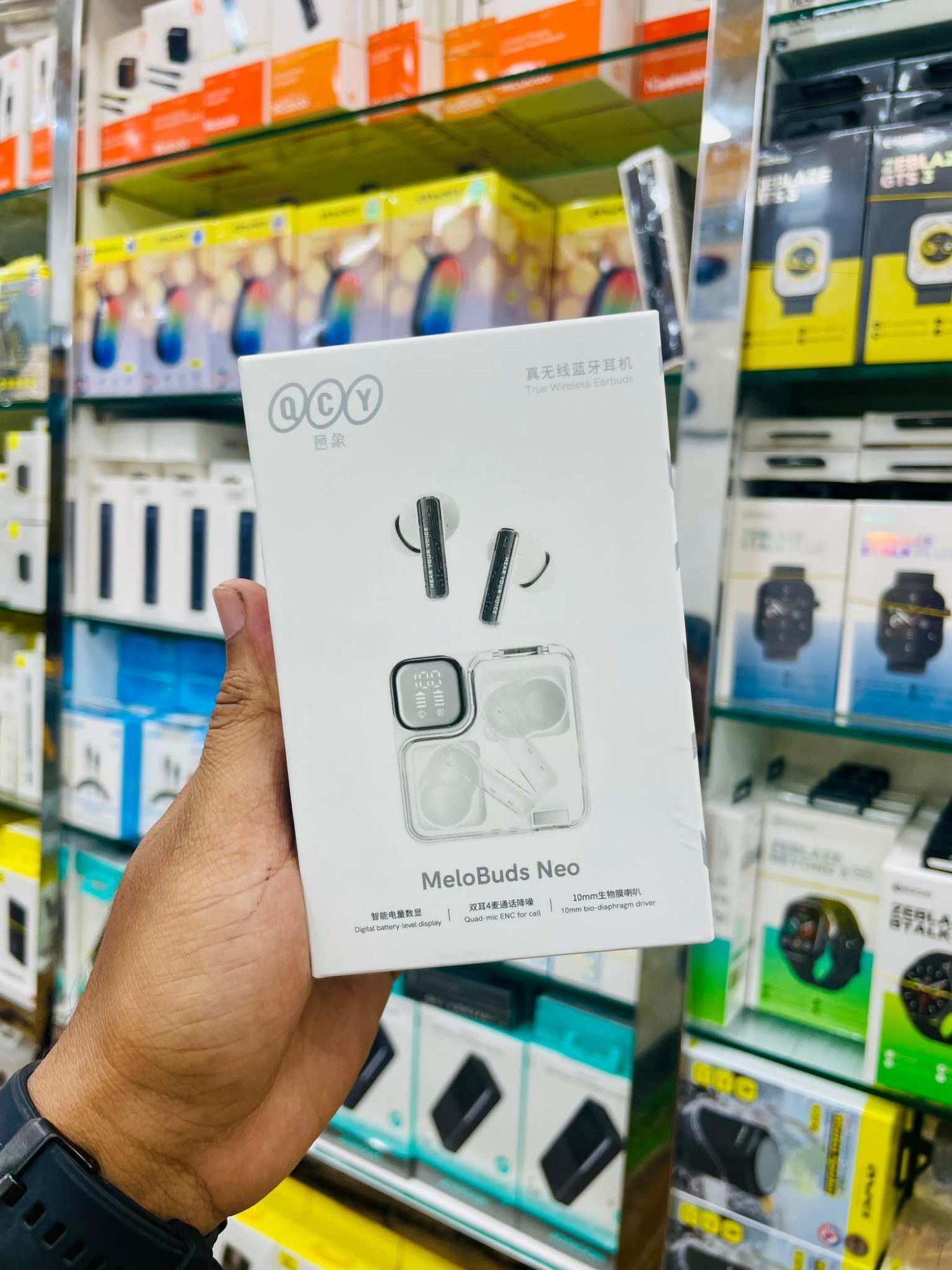 Picture of QCY MeloBuds Neo T31 Sci-Fi Aesthetic Earbuds