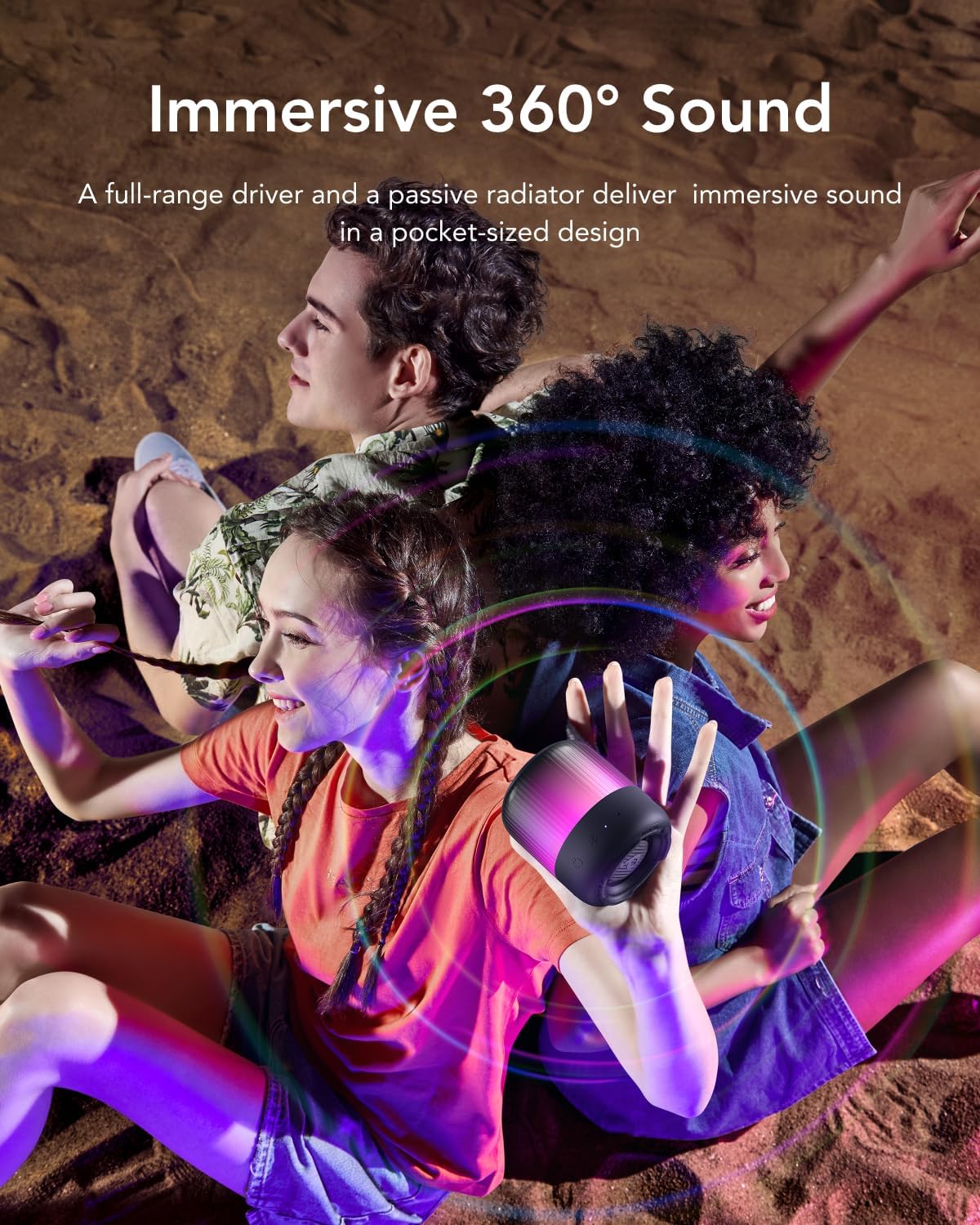 Picture of Anker Soundcore Glow Mini Portable Speaker