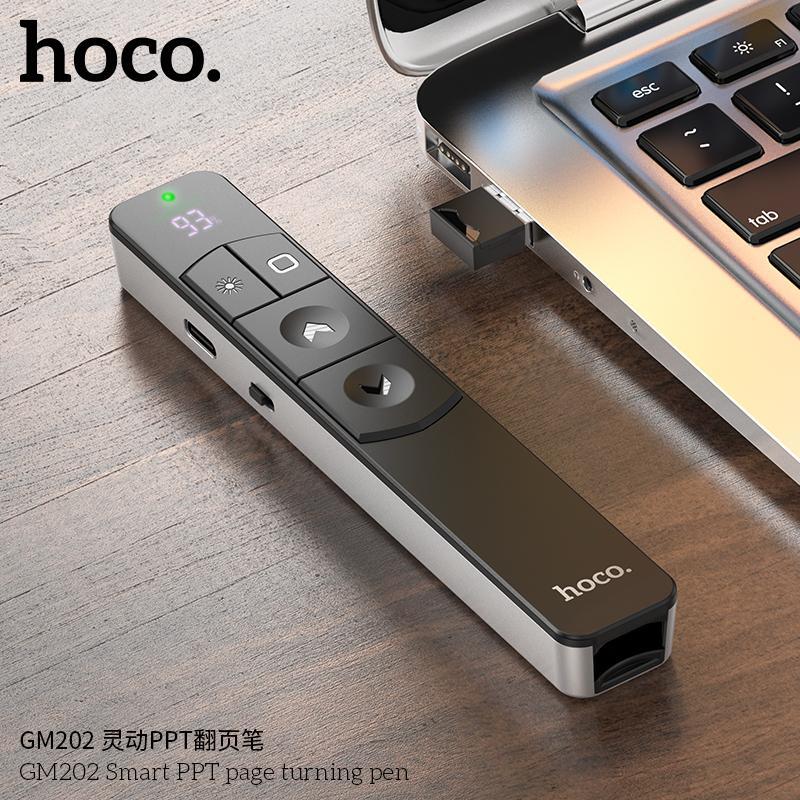 Picture of HOCO GM202 Laser Pointer Remote Control for PPT Presentation Slide Control Wireless 2.4G