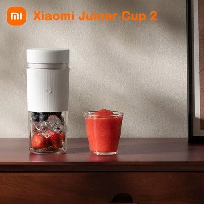 Picture of 2024 Xiaomi Mijia Portable Juicer Cup 2 Fruit Blender Machine Mini Electric Mixer Ice Crusher Juicing Kitchen Food Processor