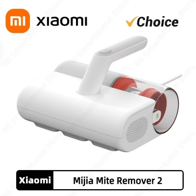 Picture of New Xiaomi Mijia Mite Remover 2 UV Irradiation 220V 12000Pa Hurricane Suction Vacuum Cleaner Hot Wind Drying Visual Dust Cup