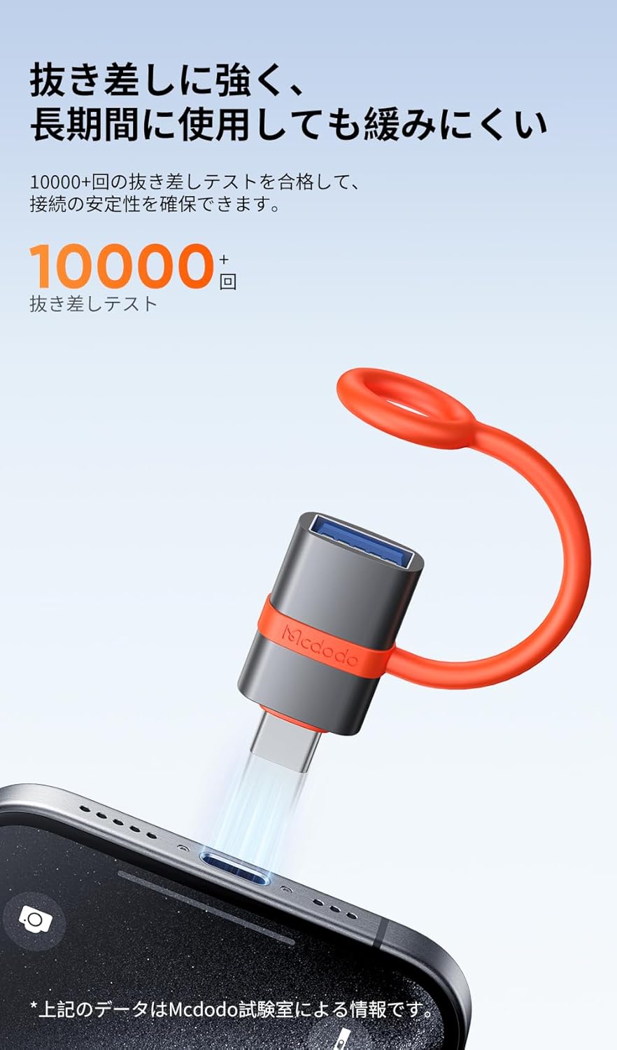 Picture of Mcdodo USB to A 3.0 to USB-C Adapter, 5Gbps High Speed Data Transfer, OTG Compatible, USB 3.0