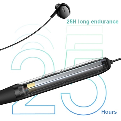 Picture of Baseus Bowie P1 Neckband Earphone Bluetooth 5.2 Magnetic Adsorption Wireless Headphone Hanging Neck In-Ear Hifi Music Game Sports Earbud