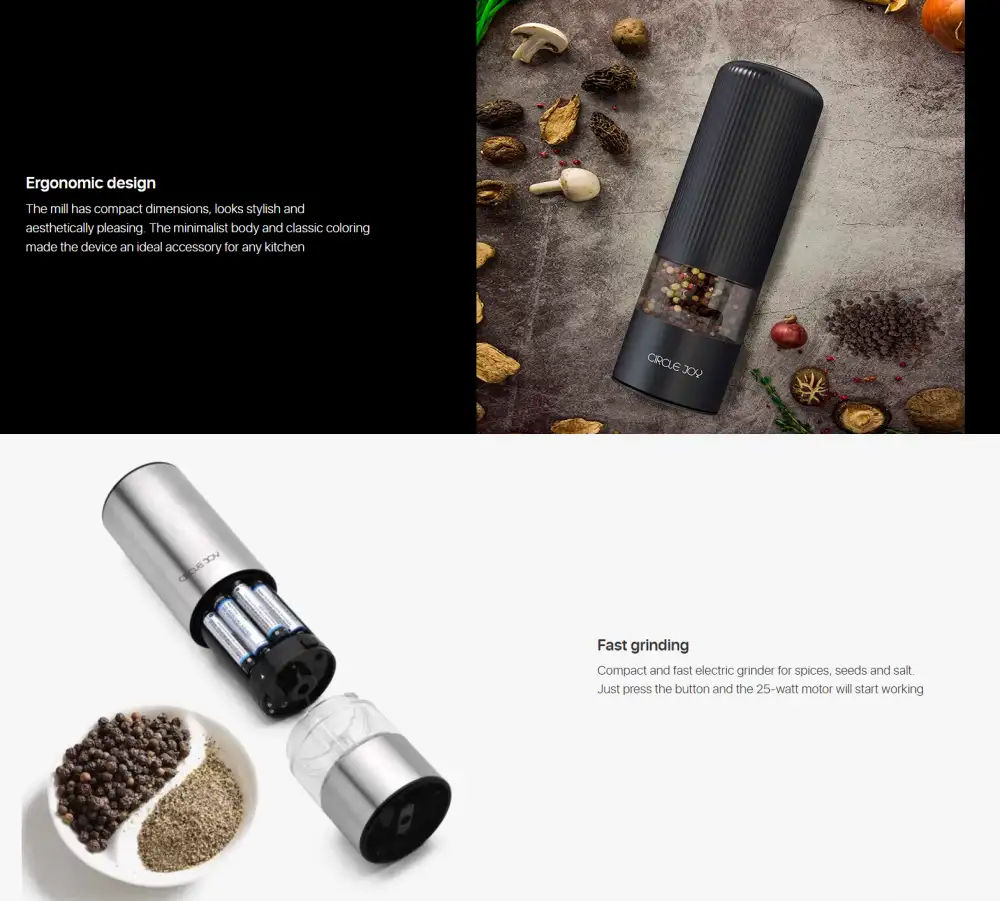 Picture of Xiaomi Circle Joy Electric Grinder (CJ-EG02)- Battery System