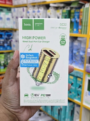 Picture of Hoco DZ22 PD 30W Metal Dual Port Mini Car Charger