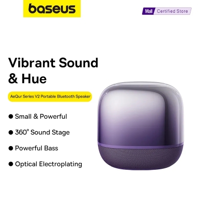 Picture of Baseus AeQur V2 Portable Wireless TWS Speaker 30Hour Playtime With Crystal Clear Sound Bass and 3EQ