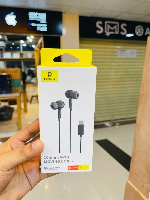 Picture of Baseus Type-c Earphone Encok CZ18 Wired Earphones Cluster Black