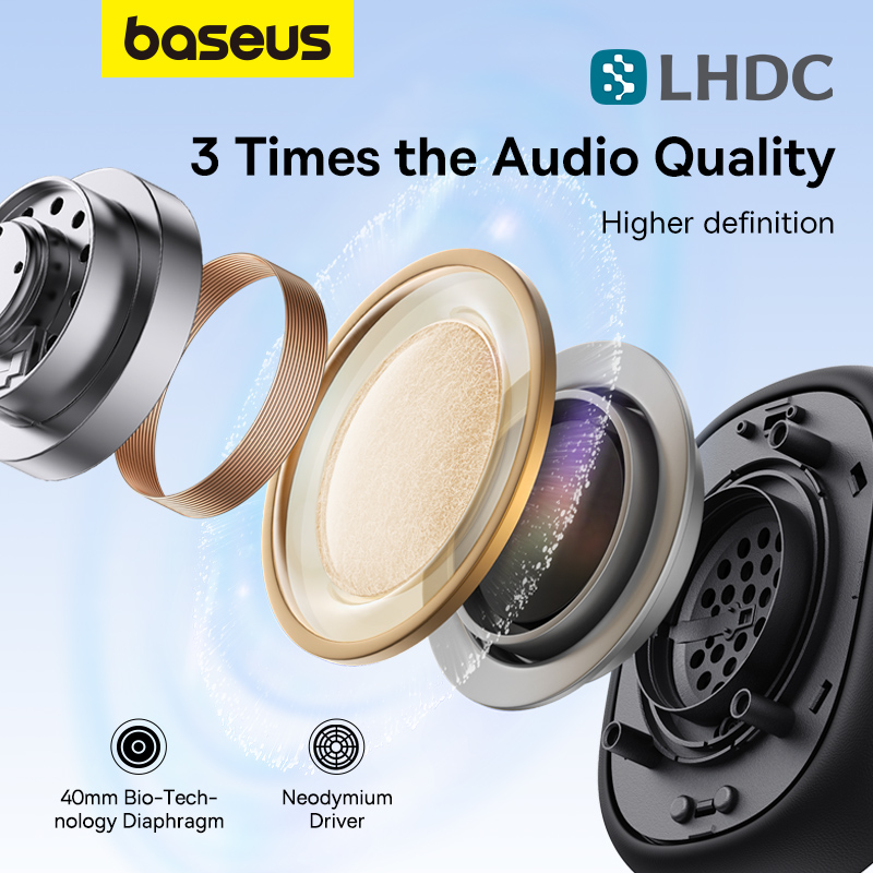 Picture of Bseus H1i Wireless Headphones Bluetooth Earphones Bluetooth 5.3 Stereo HiFi Music