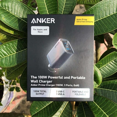 Picture of Anker Prime 100W GaN Wall Charger (3 Ports)