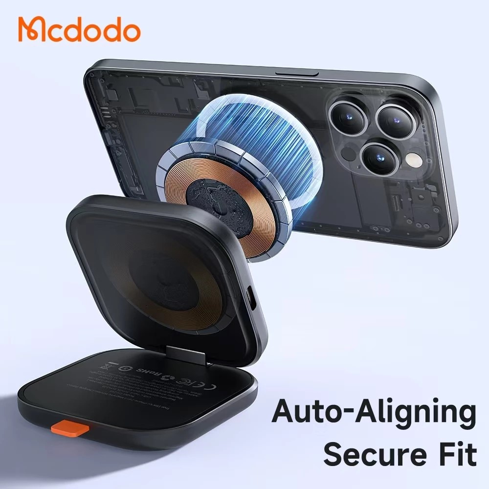 Picture of Mcdodo CH-216 2-in-1 Foldable 15W Magnetic Wireless Charger