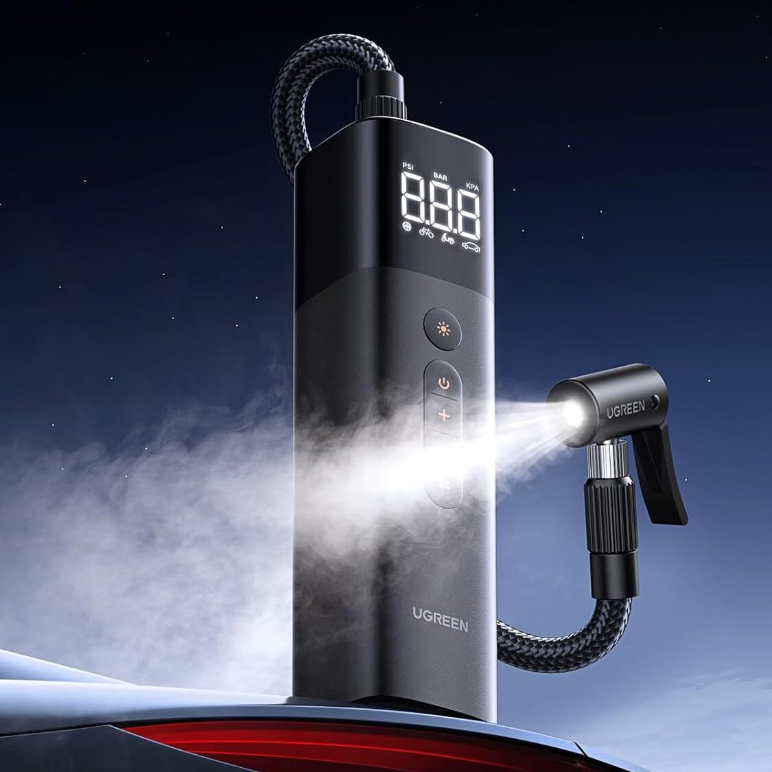 Picture of UGREEN ET501 Greenlink Air Pump Inflator Multi-function Portable