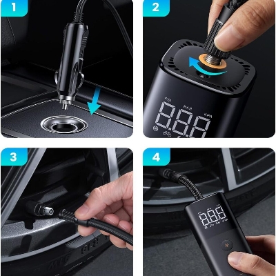 Picture of UGREEN ET501 Greenlink Air Pump Inflator Multi-function Portable