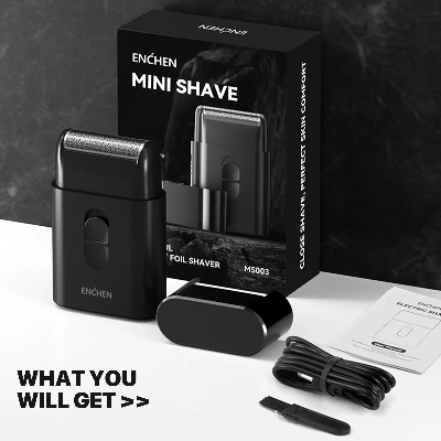 Picture of Xiaomi Enchen MS003 Mini Shaver Rated time: 45 mins  Charging Time: 8 hours Type-C Universal Charging