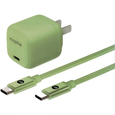 Picture of Mophie 30W GaN fast charger + 1M C TO C 60W braided cable (12 Months warranty)