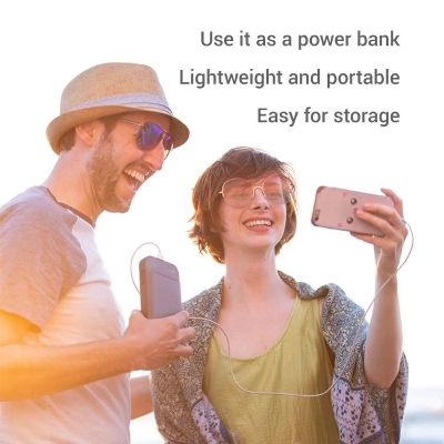 Picture of XIIAOMI 70mai Jump Starter 11100mAh Portable Car Jump Starter Emergency Battery Boosterr Waterproof Battery Charger Power Bank Kit - Black