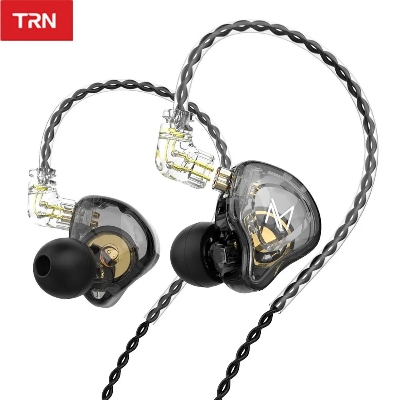 Picture of TRN MT1 HiFi 1DD Dynamic In-ear Earphone Drive HiFi Bass Metal Monitor Running Sport Earphone - Headphone