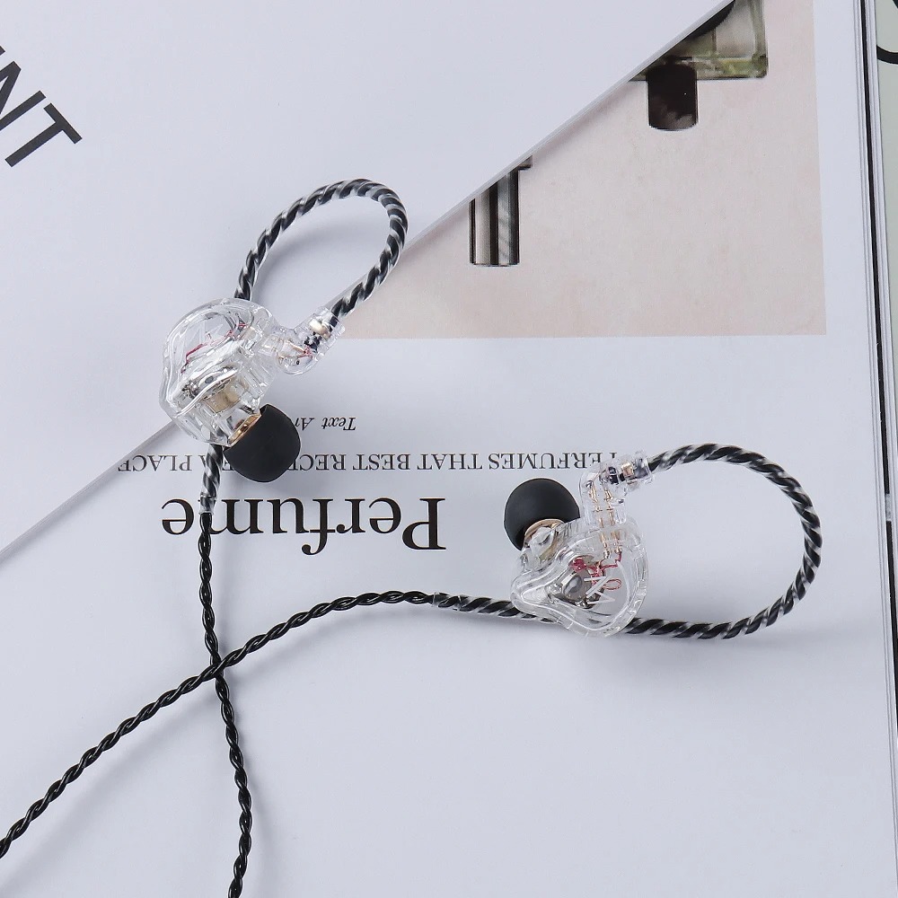 Picture of TRN MT1 HiFi 1DD Dynamic In-ear Earphone Drive HiFi Bass Metal Monitor Running Sport Earphone - Headphone