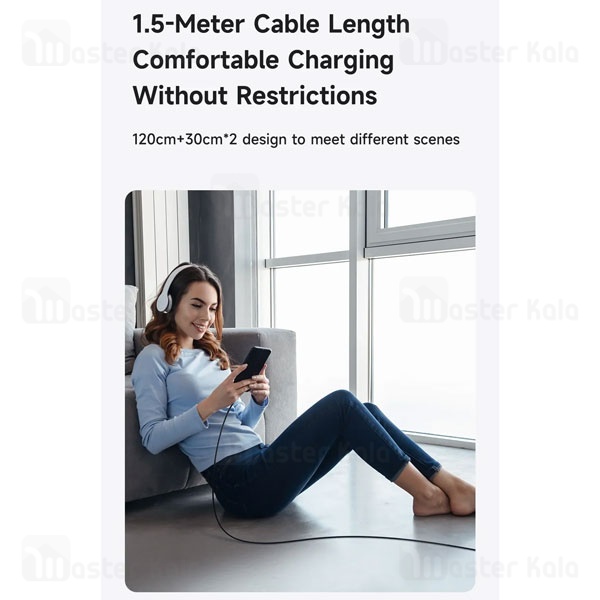 Picture of Mcdodo CA-670 2 in 1 USB C & Lightning 100W 5A Charging 1.5m