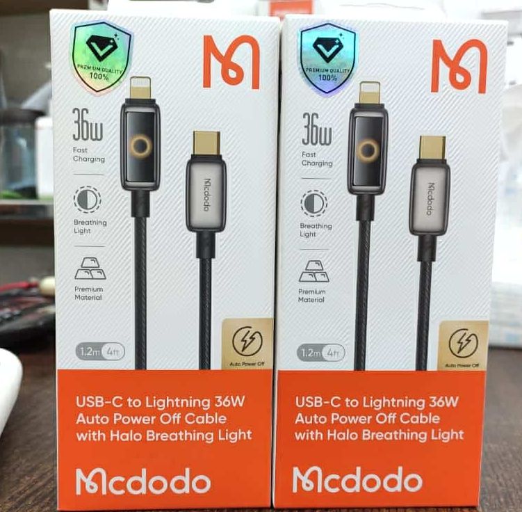 Picture of Mcdodo CA-667 36W USB-C to Lightning Auto Power Off Cable