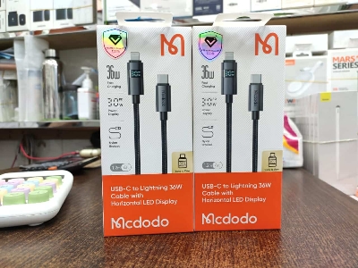 Picture of Mcdodo CA-657 36W USB Data Cable 36W Super Fast Quick Charge  Digital Display