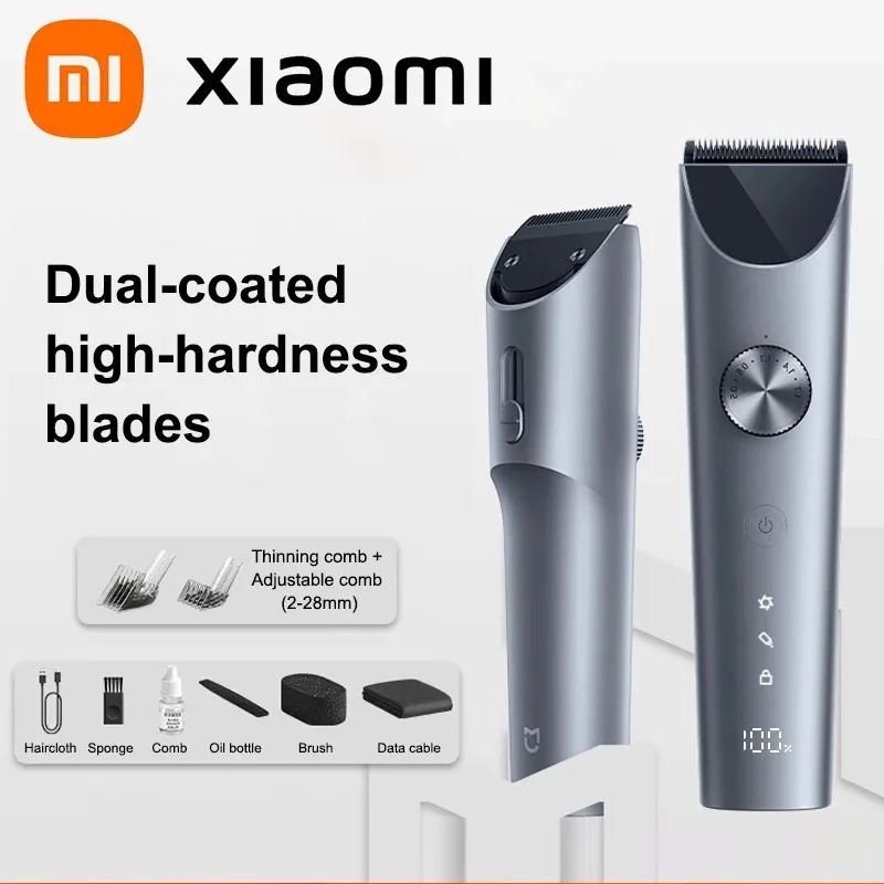 Picture of XIAOMI MIJIA Hair Clipper 2 Cutting Machine Trimmer Professional Clippers Titanium Alloy Blade Rechargeable Barber Shaver Cutter