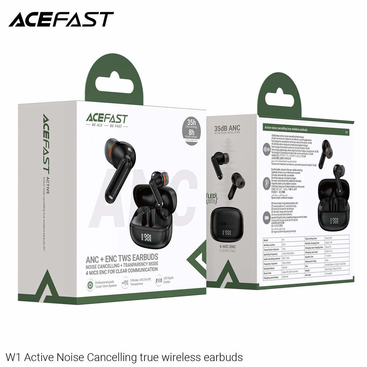 Picture of Acefast ANC TWS Earbuds W1