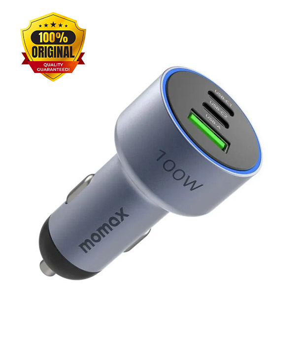 Picture of Momax UC17 MoVe 100W Triple Fast Charge Car Charger