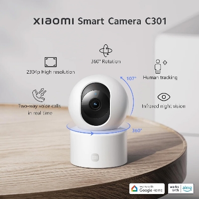 Picture of Xiaomi Smart Camera C301 Infrared Night Vision Human Detection Low light full-color 3 Megapixels