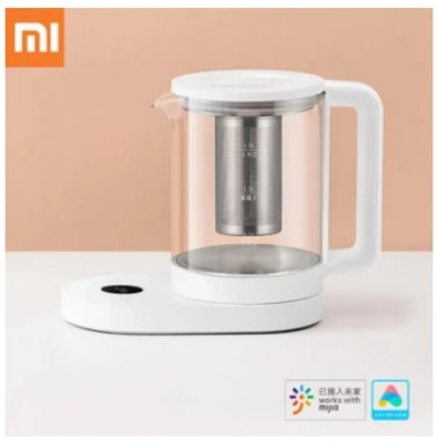 Picture of Xiaomi Mijia Multifunctional Smart Electric Skillet Kettle 1.5L 304 Stainless Steel Tea Leak Health Pot Work - White