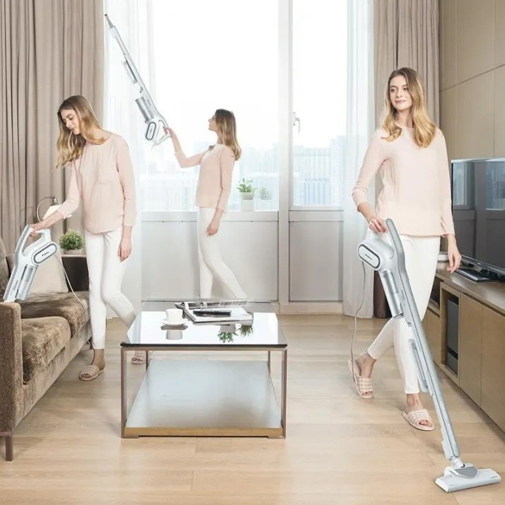 Picture of Deerma DX700 Ultra Quiet Vacuum Cleaner Handheld Strong Suction Vacuum Cleaner