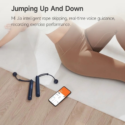 Picture of xiaomi Mijia Smart Skipping Jump Rope Digital Counter App Guidance Control Calorie Calculation for Sport Fitness Exercise Lose Weight