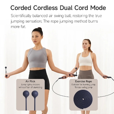 Picture of xiaomi Mijia Smart Skipping Jump Rope Digital Counter App Guidance Control Calorie Calculation for Sport Fitness Exercise Lose Weight
