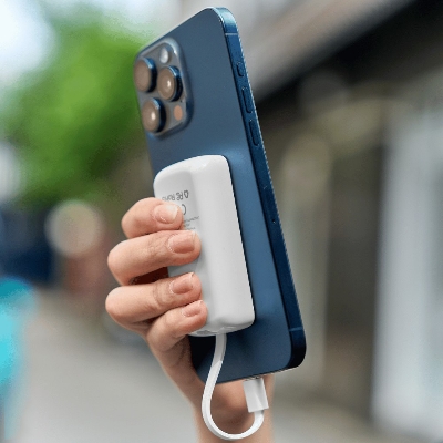 Picture of WiWU Ark 2 in 1 Wi-M22 Watch Charger Battery 2000mah