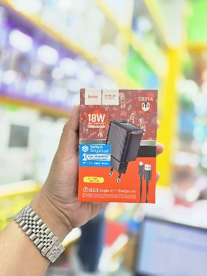 Picture of Hoco CS21A 18W Wall Charger Set With USB-A To Type C/micro Cable