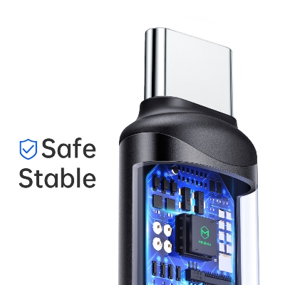 Picture of MCDODO OT7700 LIGHTNING TO TYPE-C CONNECTOR (BLACK)