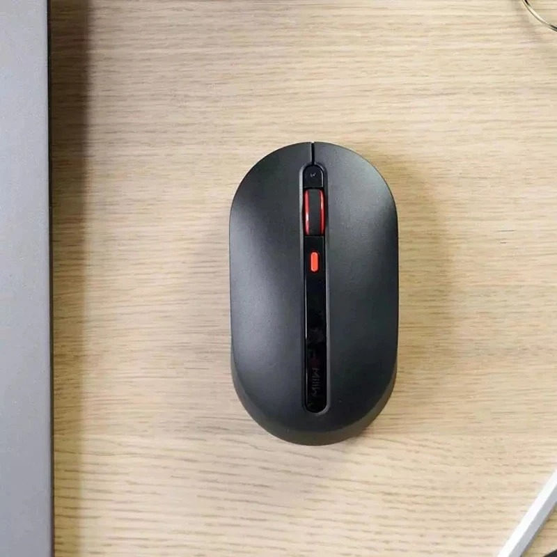 Picture of Xiaomi Youpin Miiiw Wireless Mute Mouse 800/1200/1600DPI Multi-speed DPI Mute Button 2.4GHz Wireless Receiver Silent Mouse